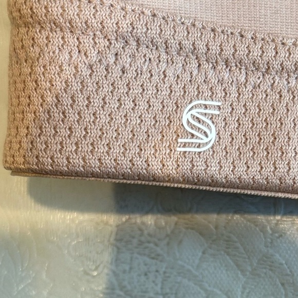 Glamorise Sport Beige Wireless Bra Sz 44F DDD Exercise Athletic - Picture 2 of 6